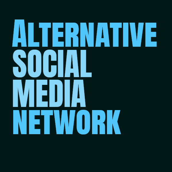 The logo for the Alternative Social Media research network.