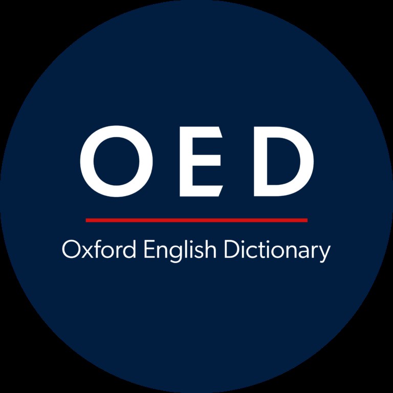 The logo for the Oxford English Dictionary.